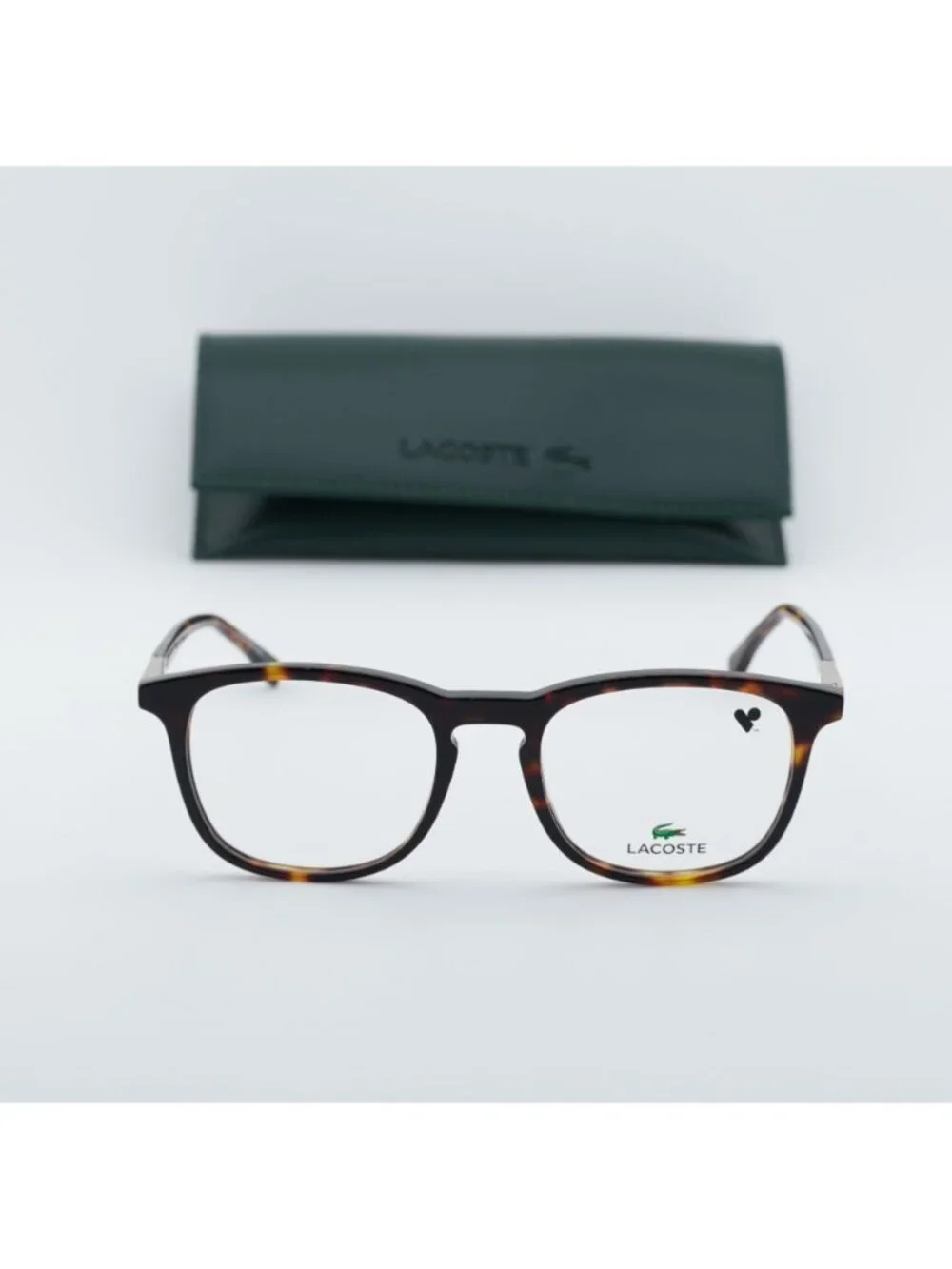 Lacoste L2889 N 230 Square Eyeglasses 52mm - Havana